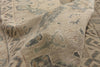 5 x 8 Earth-Tone Modern Turkish Oushak Rug 54023