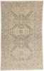 5 x 8 Earth-Tone Modern Turkish Oushak Rug 54023