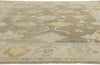 9 x 10 Modern Earth-Tone Turkish Oushak Rug 53954
