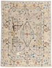 9 x 12 Modern Earth-Tone Oushak Soumak Rug 81153