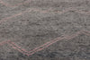 9 x 12 Blushing Midnight Modern Gray Moroccan Rug 31272