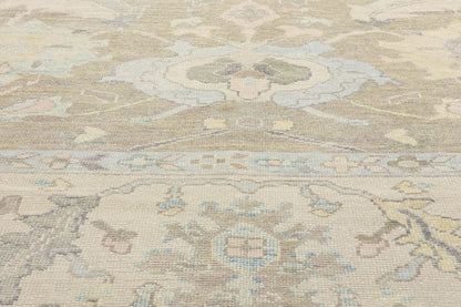 10 x 15 Modern Turkish Oushak Rug 53986