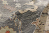 11 x 20 Modern Gray Turkish Oushak Rug 54025