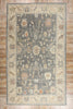 11 x 20 Modern Gray Turkish Oushak Rug 54025
