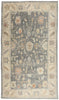 11 x 20 Modern Gray Turkish Oushak Rug 54025