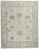 12 x 16 Modern Gray Turkish Oushak Rug 53956