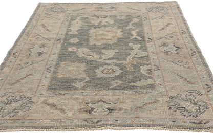 3 x 4 Gray Modern Turkish Oushak Rug 54021
