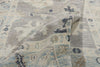 5 x 7 Modern Gray Turkish Oushak Rug 54010