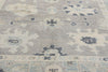5 x 7 Modern Gray Turkish Oushak Rug 54010