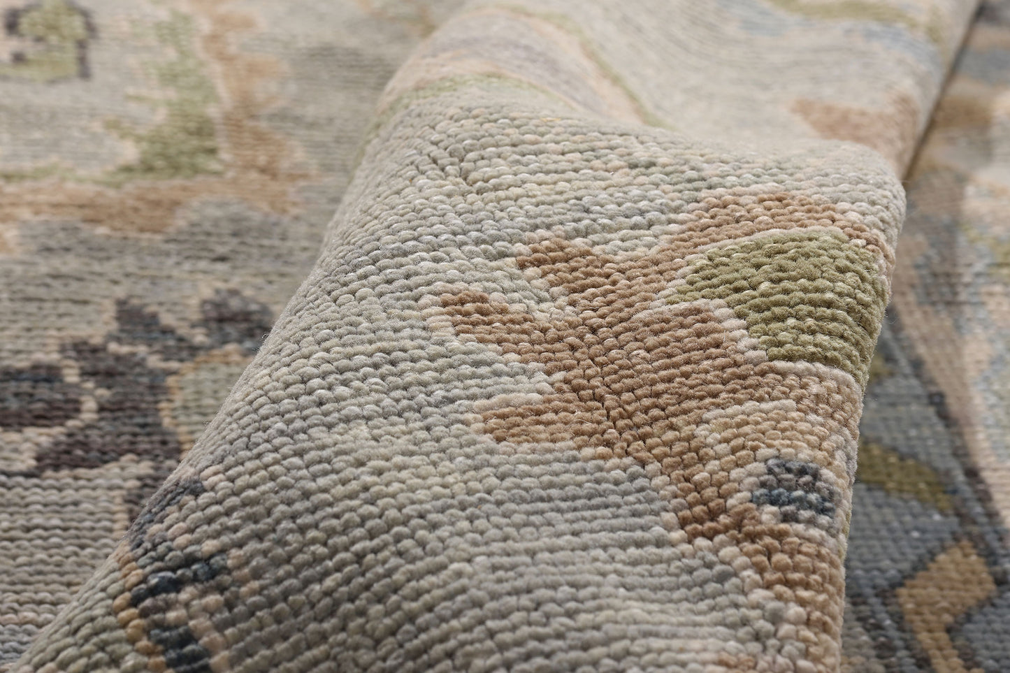6 x 9 Gray Modern Turkish Oushak Rug 54024
