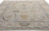 6 x 9 Gray Modern Turkish Oushak Rug 54024