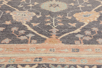 9 x 13 Modern Turkish Oushak Rug 79113
