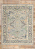 8 x 10 Modern Gray Oushak Soumak Rug 81150