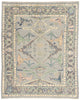8 x 10 Modern Gray Oushak Soumak Rug 81150