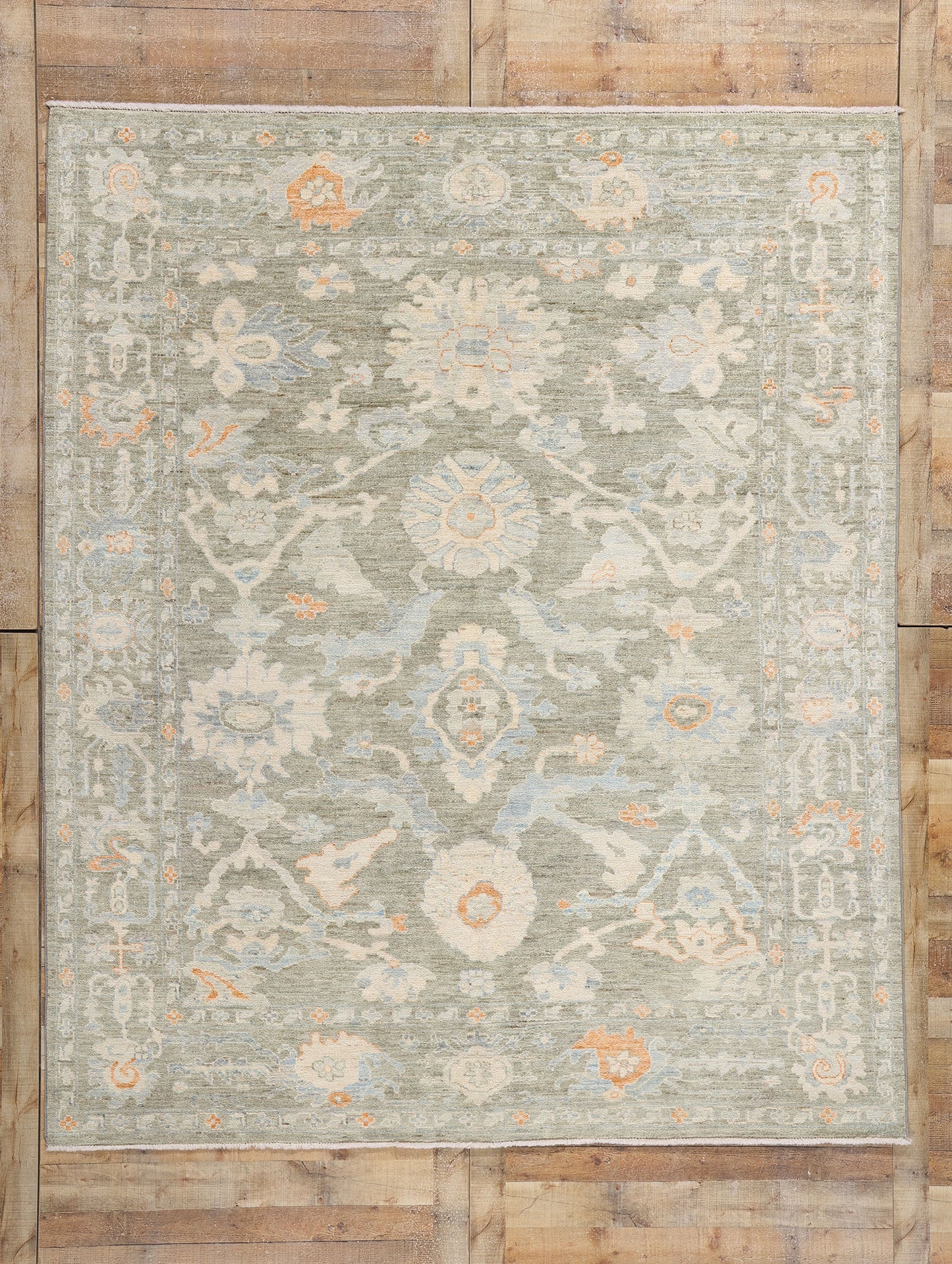8 x 10 Modern Gray Sultanabad Rug 81127