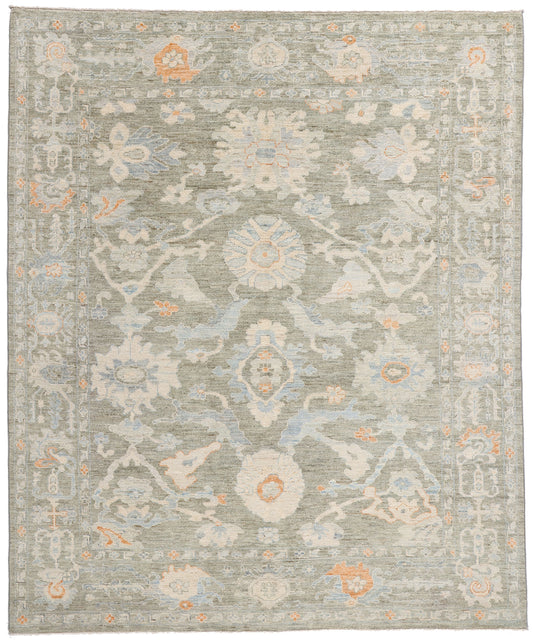 8 x 10 Modern Gray Sultanabad Rug 81127