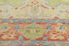 11 x 16 Modern Green Turkish Oushak Rug 53976