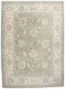 11 x 16 Modern Green Turkish Oushak Rug 53988