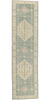 4 x 14 Modern Green Turkish Oushak Rug 53984