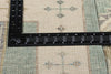 4 x 14 Modern Green Turkish Oushak Rug 53985
