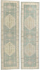 4 x 14 Modern Green Turkish Oushak Rug 53985