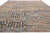 10 x 14 Modern Mosaic High-Low Textured Rug 81157