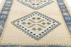 3 x 18 Modern Ivory Turkish Oushak Rug 54017