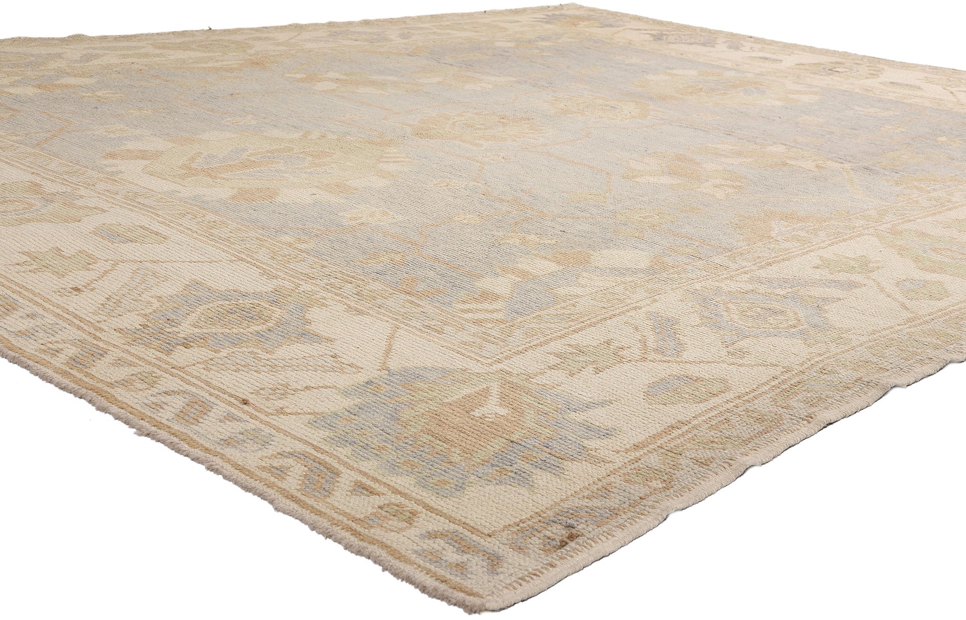 9 x 12 Modern Turkish Oushak Rug 51620