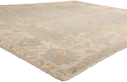 9 x 12 Modern Turkish Oushak Rug 51620
