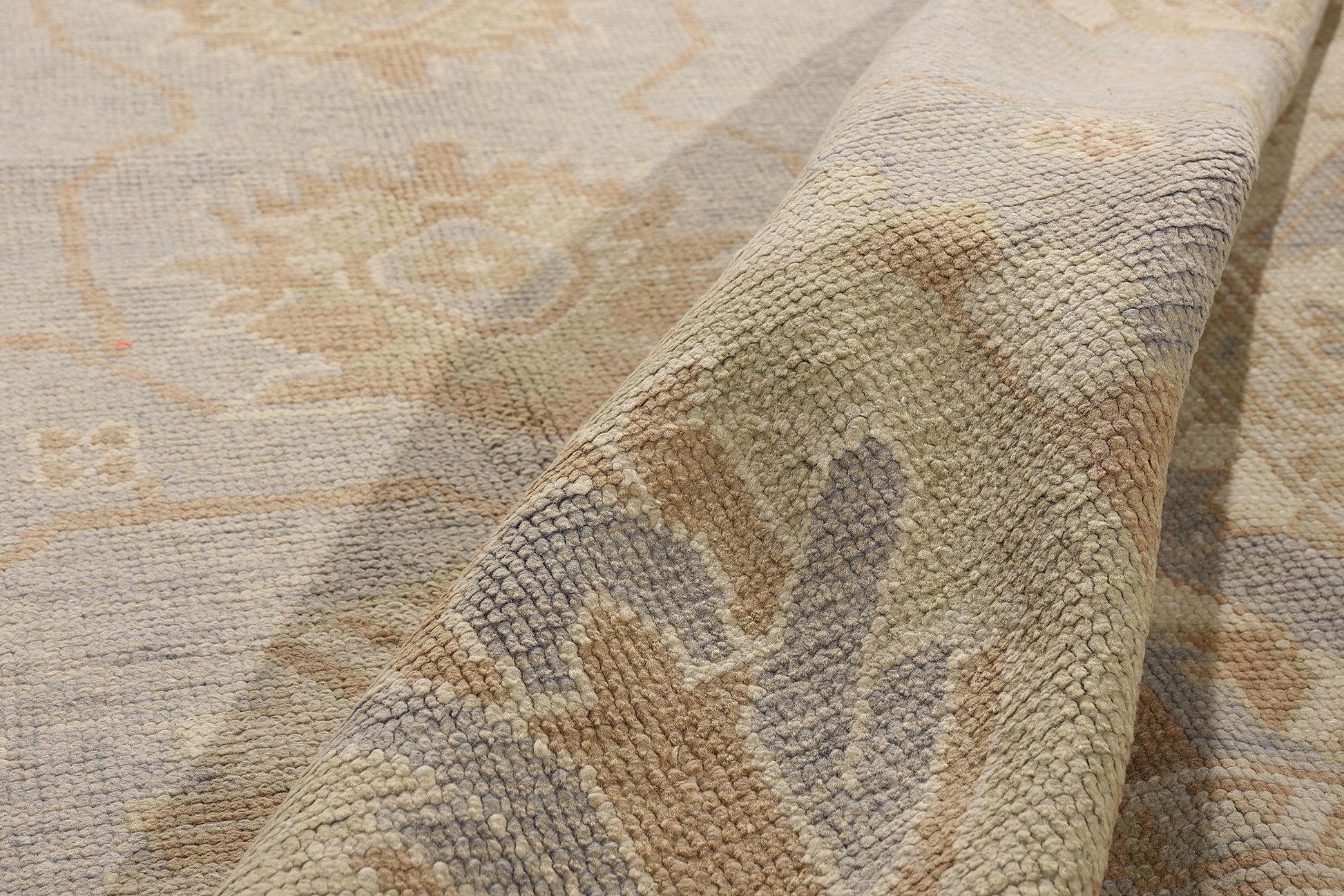 9 x 12 Modern Turkish Oushak Rug 51620