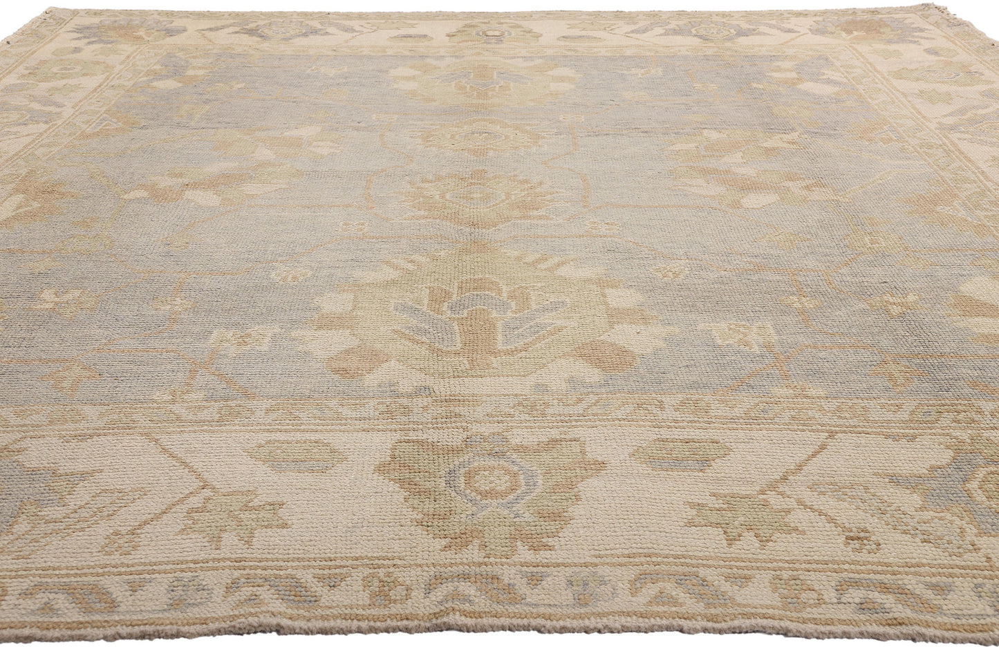 9 x 12 Modern Turkish Oushak Rug 51620