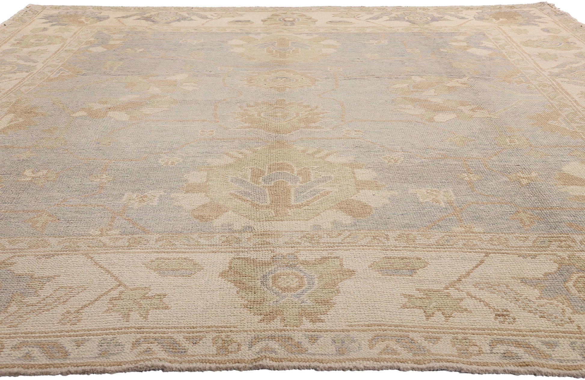 9 x 12 Modern Turkish Oushak Rug 51620