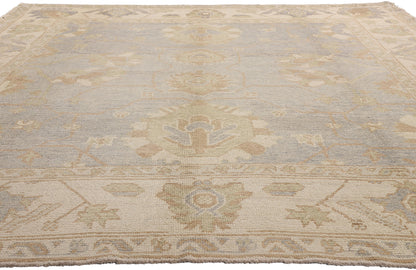 9 x 12 Modern Turkish Oushak Rug 51620
