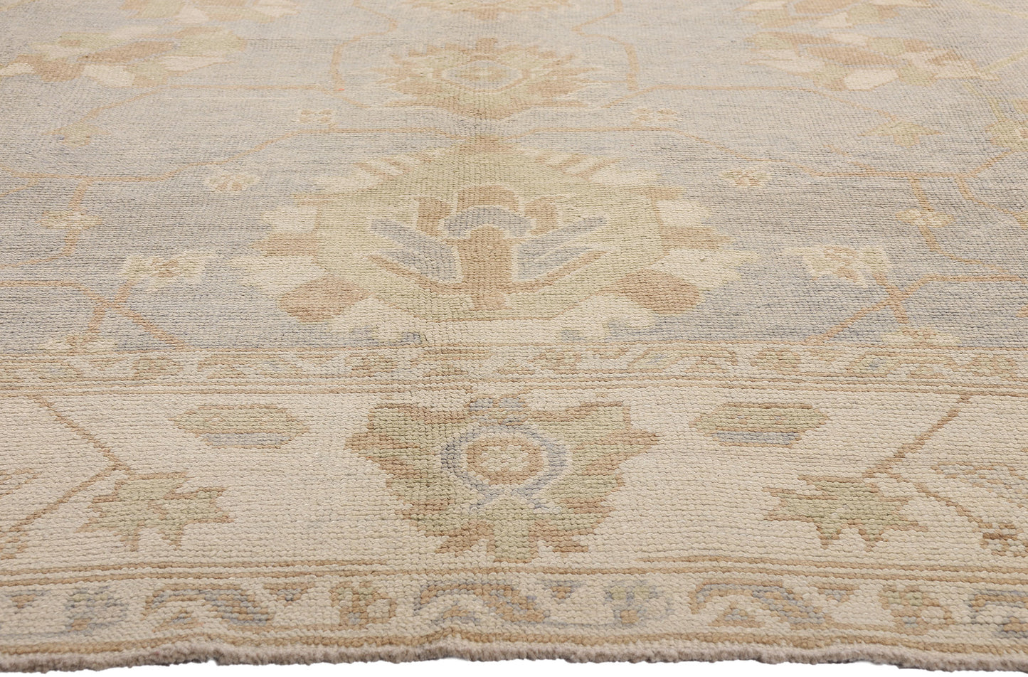 9 x 12 Modern Turkish Oushak Rug 51620