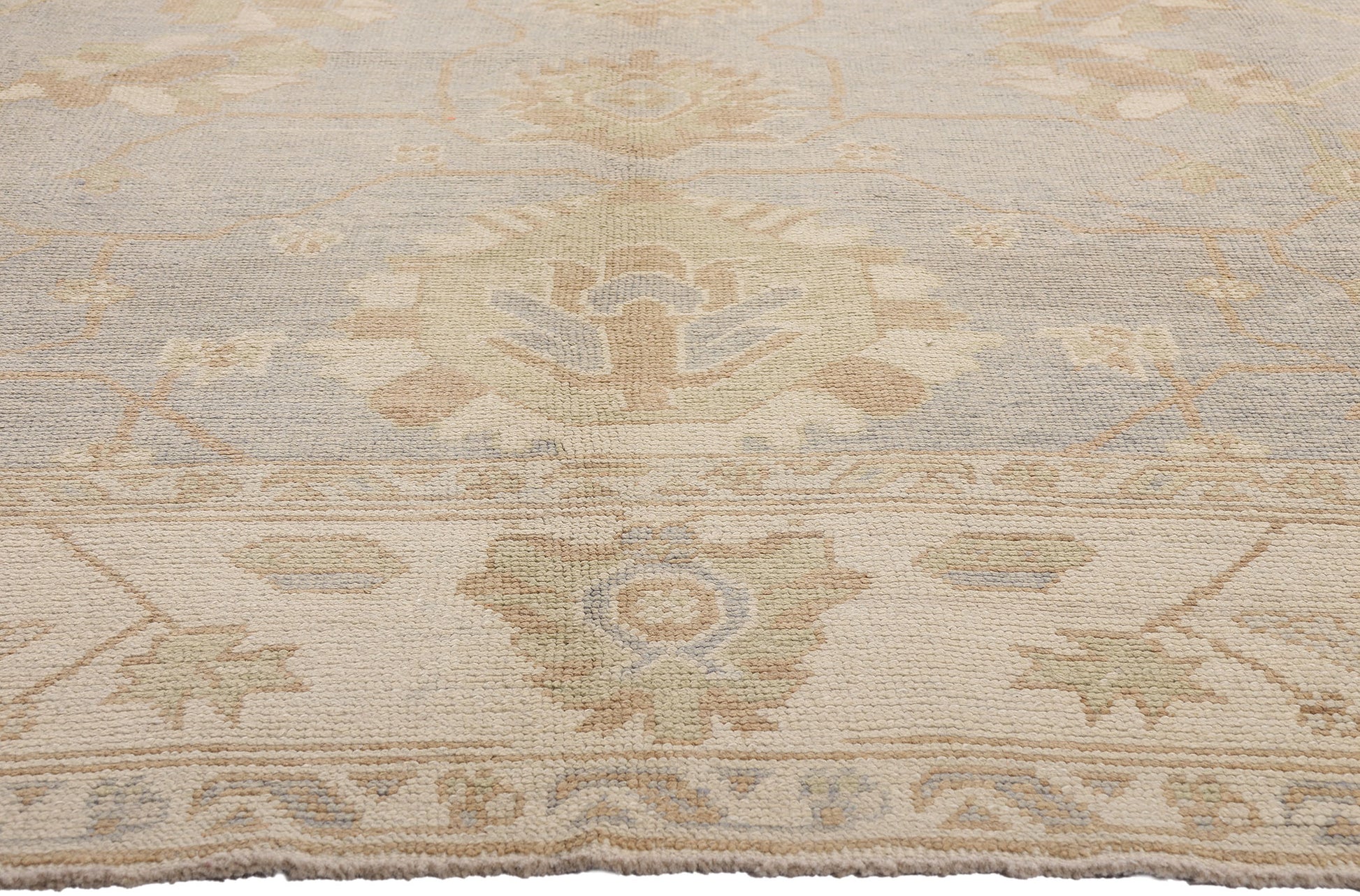 9 x 12 Modern Turkish Oushak Rug 51620