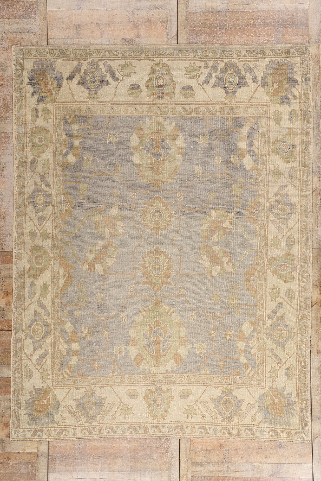 9 x 12 Modern Turkish Oushak Rug 51620