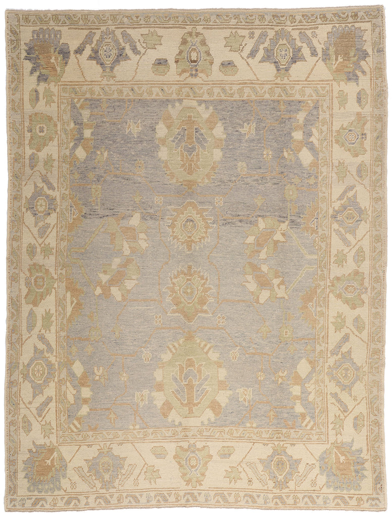 9 x 12 Modern Turkish Oushak Rug 51620