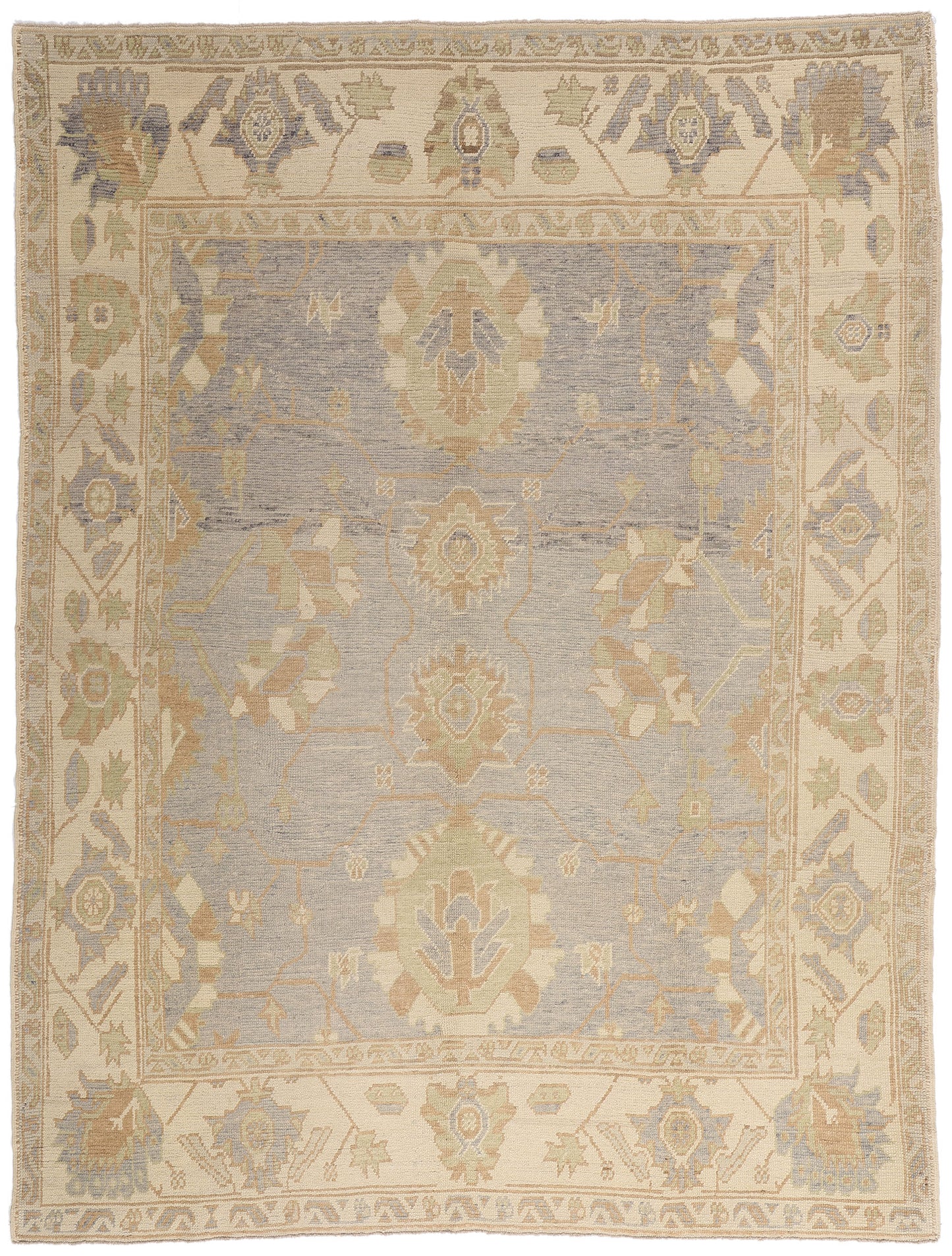 9 x 12 Modern Turkish Oushak Rug 51620