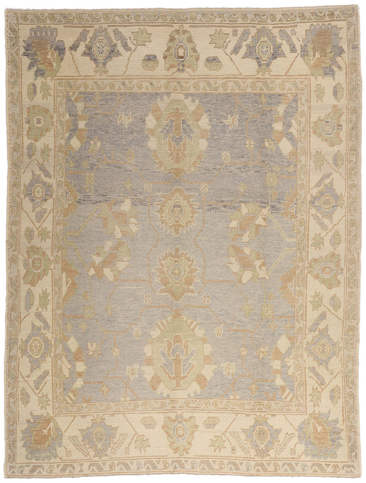 9 x 12 Modern Turkish Oushak Rug 51620
