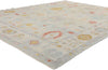 8 x 10 Modern Light Blue Turkish Oushak Rug 54008