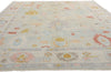 8 x 10 Modern Light Blue Turkish Oushak Rug 54008