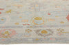 8 x 10 Modern Light Blue Turkish Oushak Rug 54008