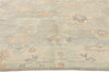 10 x 14 Modern Light Gray Turkish Oushak Rug 54004