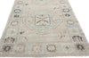 3 x 11 Modern Light Gray Turkish Oushak Rug 54011