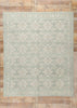 8 x 10 Light Green Turkish Oushak Rug 54006