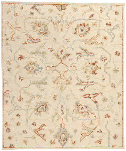 8 x 10 Desert Sands Modern Oushak High-Low Rug 31250