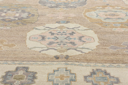 11 x 14 Modern Turkish Oushak Rug 53987