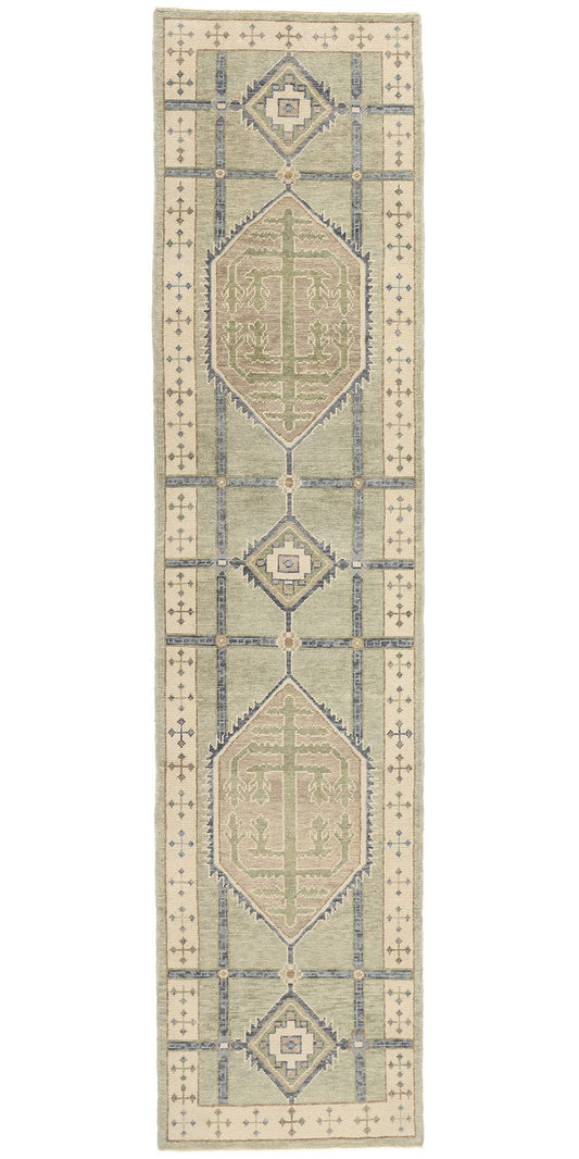 3 x 13 Modern Turkish Oushak Rug 53948