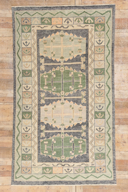 5 x 9 Modern Turkish Oushak Rug 53990