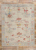 9 x 11 Modern Turkish Oushak Rug 53975